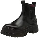 Buffalo Damen ASPHA Chelsea Mode-Stiefel, Black, 41 EU