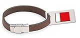 Select Gifts Dubai Fahne Leder Kofferanhänger Edelstahl Gravur Tex