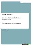 Die ethische Vertretbarkeit von Tierversuchen: Überlegungen im Lichte des Tierschutzg