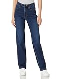Wrangler Damen HIGH Rise Straight Jeans, Stockton, 32W / 32L