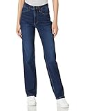 Wrangler Damen HIGH Rise Straight Jeans, Stockton, 30W / 30L