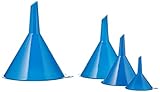 BGS Diy 8029 | Trichter-Satz | 4-tlg. | Ø 50 - 75 - 100 - 125 mm | Set | Kunststoff / Plastik | Einfü