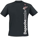 Depeche Mode Violator Side Rose Männer T-Shirt schwarz XL 100% Baumwolle Band-Merch, B