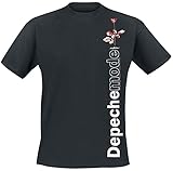 Depeche Mode Violator Side Rose Männer T-Shirt schwarz XL 100% Baumwolle Band-Merch, B