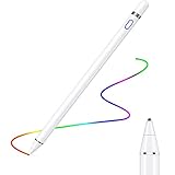 Stylus Stift,Stylus Pen Magnetkappe Universal Touchstift 100% kompatibel mit Allen Tablets Touchscreen iPhone iPad Huawei Samsung Xiaomi Android(Weiß)