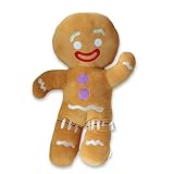 Lebkuchenmann Plüschtier Süßer Lebkuchenmann 30-60cm Plüschtier Gehender Lebkuchenmann Beschwichtigen Sie Puppe Kekse Mann Home Decor Spielzeug Geburtstag Kekse Mann Kissen für Kinder Geschenk