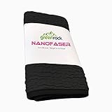 greenrock Nanofasertuch (1 Tuch) - das Autopolitur Tuch für Glas, Kunststoff, Lack & Leder, 37 x 39 cm Autopflege & Lack Trockentuch aus Microfaser fürs Auto | saugfähig & Lack