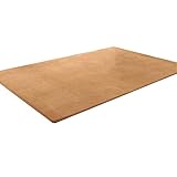 LEGU Bereich Teppich Coral Velvet Yoga Teppich Wohnzimmer und Schlafzimmer weichen zottigen Bereich feuchtigkeitsdichten Teppich Teppiche (Color : H, Größe : 80 * 200cm)
