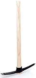 POKM Toolsmarket GmbH 2,5kg Spitzhacke Pickel Kreuzhacke Hacke Flachhacke 2500g mit H