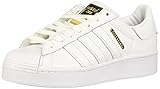 adidas Damen Superstar Bold W Gymnastikschuh, FTWR White Gold Met Core Black, 41.5 EU