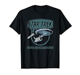 Star Trek Original Series Enterprise Glow Graphic T-S
