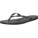 Havaianas Damen Slim Flip Flop, Black 0090, 39/40 EU