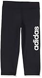adidas Yg Tr Lin 3/4 T Leggings für Mädchen L schwarz/weiß
