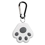 QWERT Mini GPS Tracker Pet Anti-Lost Tracking Und Location Katze Hund Loss Prevention Wasserdichtes GeräT Werkzeug Haustier Locator Trackers Fahrrad Kinder Handtaschen SchlüSsel (Grau)