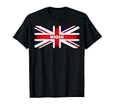 Wigan UK British Flag T-S