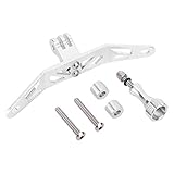 Aluminium VCR Ständer Halterung Cam Mount Modifikation passt für G310GS 18-19 Silber Motorrad Kamerahalterung