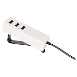 Ikea Lorby USB-Ladegerät mit Klemme weiß 003.602.76