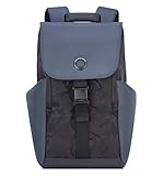 Delsey Paris Securflap Laptop-Rucksack, 38,1 cm (15 Zoll), Schw