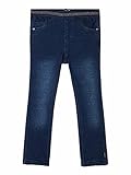 NAME IT Mädchen Nmfsalli Dnmtorina 3246 Swe Noos Leggings, Dark Blue Denim, 92 EU