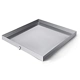 Husuper 80 x 75 x 6cm Wasserauffangwanne für Waschmaschinen oder Küche 304 Edelstahl Professionelle Spüle Waschbecken Küchenspüle Waschtrockner Abtropfw