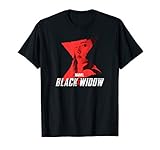 Marvel Black Widow Natasha Romanoff Hourglass T-S