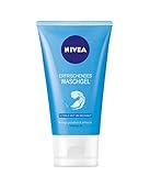Nivea Erfrischendes Waschgel im 1er Pack (1 x 150 ml), Reinigungsgel für normale Haut und Mischhaut, Gesichtsreinigung mit Vitamin E