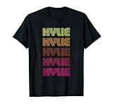Vorname Kylie Funky Retro Vintage Disco Design T-S