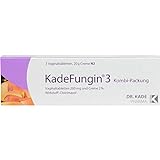 KadeFungin 3 Kombi-Packung: Vaginalcreme 20g + 3 Vaginaltabletten 200mg, gegen Scheidenpilz für den weiblichen Intimb