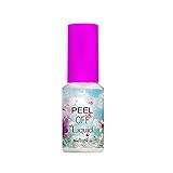 Gintdinpu 8 ml Flüssiges Peel Off Tape Creme Nagelgel Anti-Überlauf Reißbarer Klebstoff Kantenschutz Schnell trocknender Nagellack Nail Art Latex