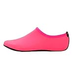 Wasserschuh Damen Wasserschuh Herren Quick Dry Surf Tauchen Schwimmen Laufen Schnorcheln Barfuß-Schuhe Für Strand Außenschwimm Rosa M