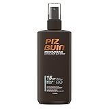Piz Buin Moisturising Sonnenspray mit LSF 15, wasserfester Sonnenschutz, schnell einziehend, 200