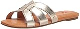 UGG Damen Teague Schiebe-Sandalen, metallic-goldfarben, 38 EU