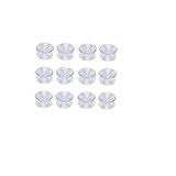 linjunddd 12st Doppelseitige Saugnäpfe Sucker Pads Gummi Startseite Doppelseitige Wand Fensterglasspiegel Saugnäpfe Suck