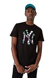 New Era MLB New York Yankees Camo T-Shirt Herren schwarz, XXXXL