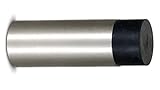 Stoppwerk Wandtürstopper Edelstahl mit Gummi - Türpuffer, Türstopper für die Türklinke inkl. Befestigungsmaterial für die Wand Ø2,7cm L:7,6