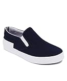 Nautica Sportlicher Sneaker für Kinder, zum Reinschlüpfen, für Jugendliche und Kleinkinder, Akeley, Blau (Navy Ripstop), 37 EU