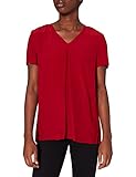 s.Oliver BLACK LABEL Damen 150.10.108.10.100.2103381 Bluse, Rot (Rot 3868), 42