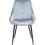 Kare Design Stuhl East Side Silbergrau XL