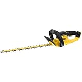 DEWALT Akku-Heckenschere DCMHT563N (18V, 55 cm Schwertlänge, 25 mm Schnittstärke, extrem Robustes Gehäuse aus Xenoy-Kunststoff, inkl. Messerköcher, Lieferung ohne Akku und Ladegerät)