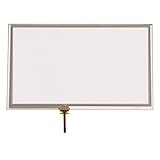 Spielekonsole Touchscreen, GamePad Digitizer Glas Touchscreen Ersatz Anti-Kratzer Glasscheibe für Nintendo Wii U GamePad C
