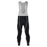 DANISH ENDURANCE Men’s Cycling Bib Pants L Black/Grey 1-Pack