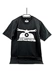 Simson T-Shirt, Shirt in Schwarz mit Simson Schwalbe Logo (55. Jubiläum) aus 100% Baumwolle, Größe:L