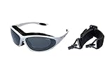 Ravs SPORTBRILLE -Sonnenbrille -KITEBRILLE Skibrille/Bike Brille inkl. MICROFASERTASCHE/T