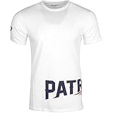 New Era NFL Wrap Around Tee Herren New England Patriots Weiss, Größe:S