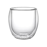 Kadum 6er Set doppelwandige Kaffeegläser 310 ml | Thermotasse Doppelwandig Set | Thermogläser Teegläser Kaffeegläser Kaffee Tee | im Geschenkkarton| Spülmaschinengeeignet doppelwandige T