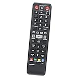 AULCMEET AK59-00167A Ersetzen Sie die Fernbedienung für das Samsung Blu-ray-Heimkinosystem BD-J7500/XU BD-F6500/XT BDF6500/XU BD-F6500/XV BD-F6500/ZF BD-F6500/ZK BDF7500XN BDF7500XP BDF7500XU BDF7500