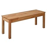 Krok Wood Sitzbank Tomas aus Massivholz in Buche (Buche, 100 x 35 x 45 cm)