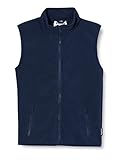 Playshoes Mädchen Fleece Weste, Blau (Marine), 80