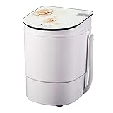 Household Products Tragbare Mini-Waschmaschine und Trockner, Kompaktes 2-IN-1-Design, Halbautomatische Waschmaschine mit 11 Pfund Kapazität für Kleine Kleidung Wie Socken, Unterwäsche usw