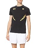 Venum Herren Ufc Venum Replica Men's Jersey T Shirt, Schwarz Gold, XL EU